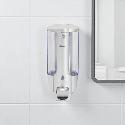 Gambar Krisbow 380 Ml Set 2 Pcs Dispenser Sabun Cair - Silver