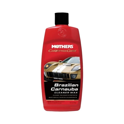 Gambar Mothers 473 Ml Cairan Pembersih Wax Mobil Carnauba Gold 05701