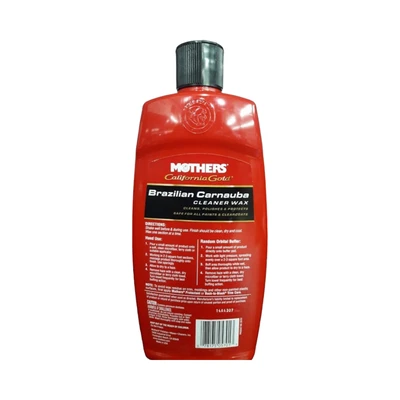 Gambar Mothers 473 Ml Cairan Pembersih Wax Mobil Carnauba Gold 05701