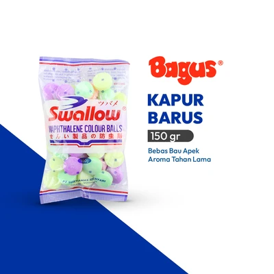 Gambar Bagus Swallow Kamper Lemari Naphthalene 150 gr