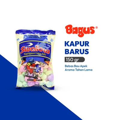 Gambar Bagus Swallow Kamper Lemari Naphthalene Love 150 gr