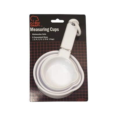 Gambar Chef Craft Sendok Takar Set 4 pcs - Putih