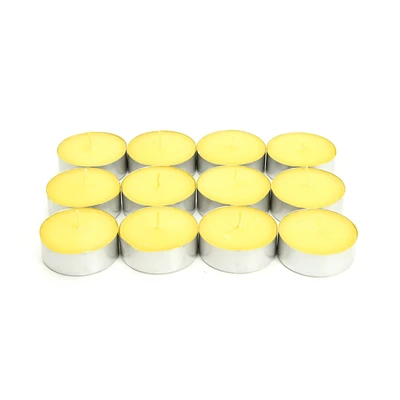 Gambar Arthome Lilin Tealight Citronella Set 12 pcs - Kuning