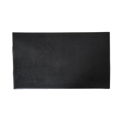 Gambar Krisbow Keset Pintu Polyester Charcoal 90x150 cm - Hitam
