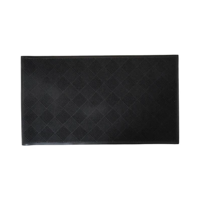 Gambar Krisbow Keset Pintu Polyester 85x150 cm - Charcoal