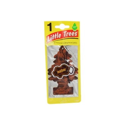Gambar Little Trees Leather Pengharum Mobil Gantung - Cokelat