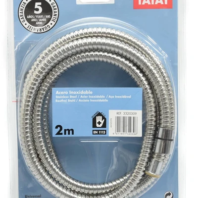 Gambar Tatay 2 Mtr Selang Shower Brass - Silver
