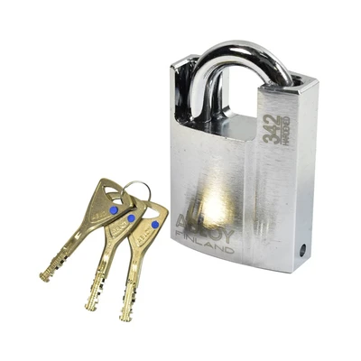 Gambar Abloy Gembok Boron Klasik Grade 4 Pl342N - Silver