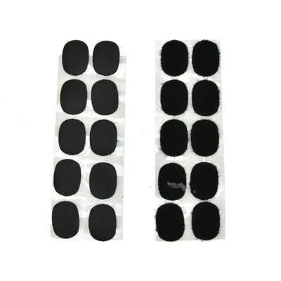 Gambar Velcro Spots Tape 25x19 cm 10 Pcs - Hitam