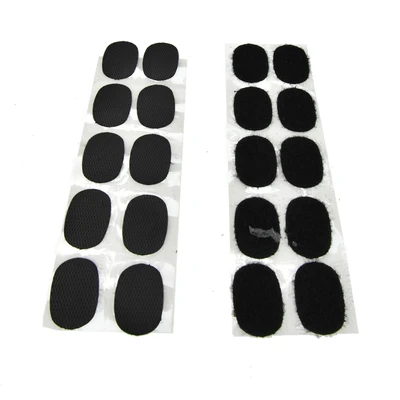 Gambar Velcro Spots Tape 25x19 cm 10 Pcs - Hitam