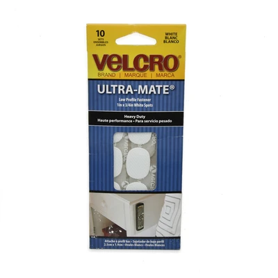Gambar Velcro Spots Tape 1x1.9 cm 10 Pcs - Putih