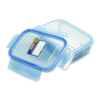 Gambar Komax Biokips Wadah Makanan Rectangle 450 ml - Biru