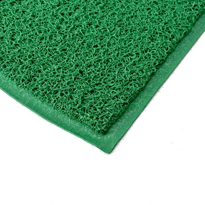 Gambar Krisbow Keset Pintu PVC Setengah Lingkaran 40x60 cm - Hijau