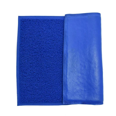 Gambar Krisbow Keset Pintu PVC 50x70 cm - Biru