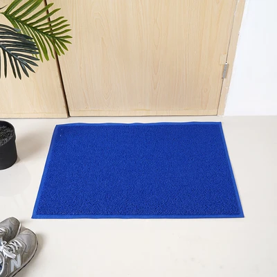 Gambar Krisbow Keset Pintu PVC 60x90 cm - Biru