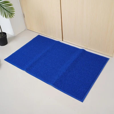 Gambar Krisbow Keset Pintu PVC 80x130 cm - Biru