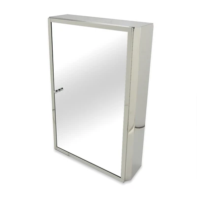 Gambar Fosa Kabinet Kamar Mandi Dengan Cermin 40x60x13 cm B2101