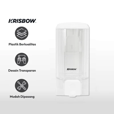 Gambar Krisbow 500 Ml Dispenser Sabun Cair Sbd-069 - Putih