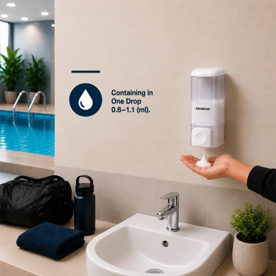 Gambar Krisbow 500 Ml Dispenser Sabun Cair Sbd-069 - Putih