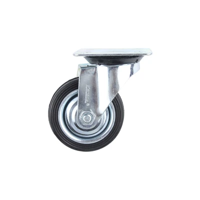 Gambar Krisbow Roda Troli Karet Swivel 7.5 cm