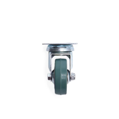 Gambar Krisbow Roda Troli Karet Swivel 50 mm - Abu Abu