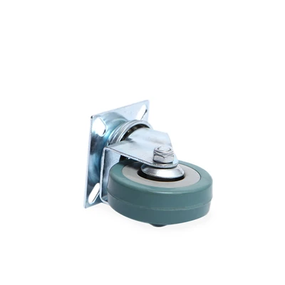 Gambar Krisbow Roda Troli Karet Swivel 50 mm - Abu Abu