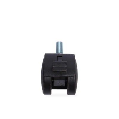 Gambar Krisbow Roda Furnitur Drat Ulir Dengan Rem 4 cm - Hitam