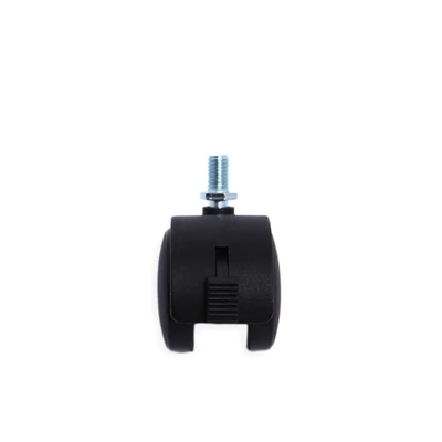 Gambar Krisbow Roda Furnitur Drat Ulir Dengan Rem 5 cm - Hitam