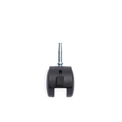 Gambar Krisbow Roda Furnitur Threadstem Dengan Rem 5 cm - Hitam