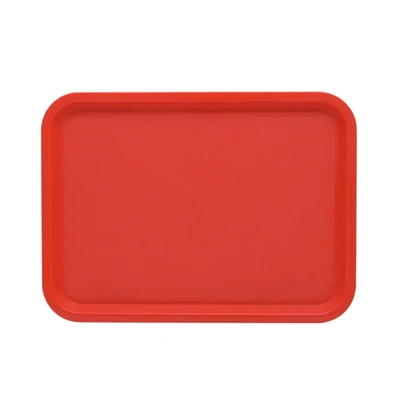 Gambar Kris Nampan Saji Plastik 44x32 cm - Merah