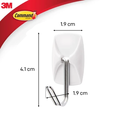 Gambar 3M Command Gantungan Dinding Serbaguna Small Wire Hooks 17001Anz