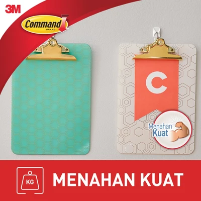 Gambar 3M Command Gantungan Dinding Serbaguna Small Wire Hooks 17001Anz