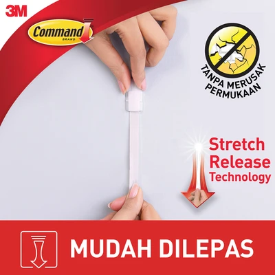 Gambar 3m Command Gantungan Dinding Serbaguna Medium Wire Hooks 17068anz