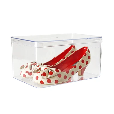 Gambar Boxbox Kotak Sepatu High Heels Transparan