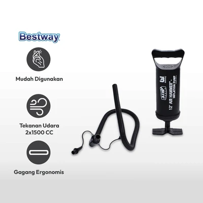 Gambar Bestway Pompa Angin Manual - Hitam