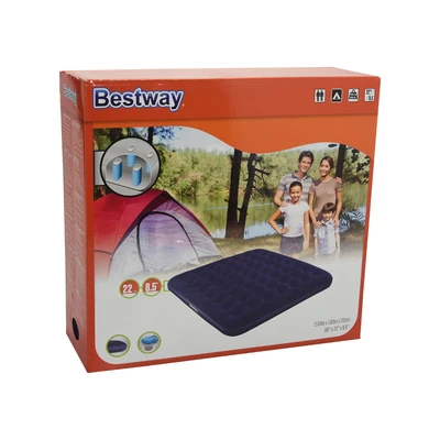 Gambar Bestway 203x185x22 cm Kasur Angin - Biru