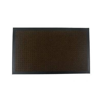 Gambar Krisbow Keset Pintu Polyester 120x360 cm - Cokelat