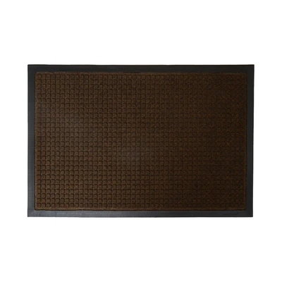 Gambar Krisbow Keset Pintu Polyester 60x90 cm - Cokelat
