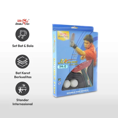 Gambar Double Fish Set Bat Tenis Meja 1A-C