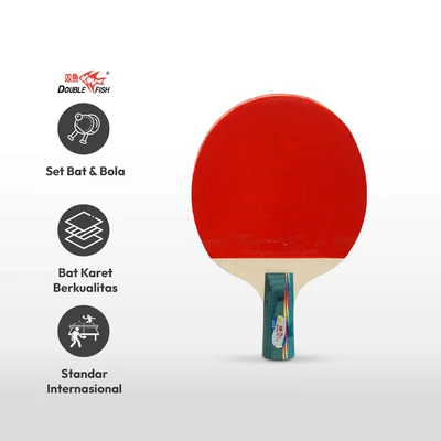 Gambar Double Fish Set Bat Tenis Meja 3A-E