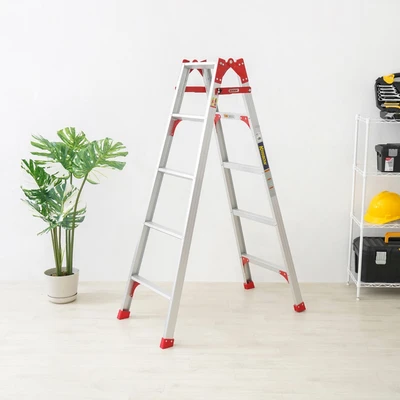 Gambar Krisbow Fixsteps Tangga Aluminium 2In1 5 Step