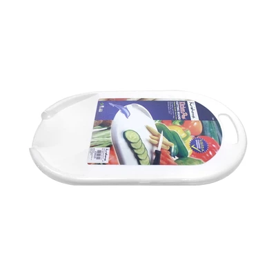 Gambar Krischef Talenan Plastik Oval 34x20 cm