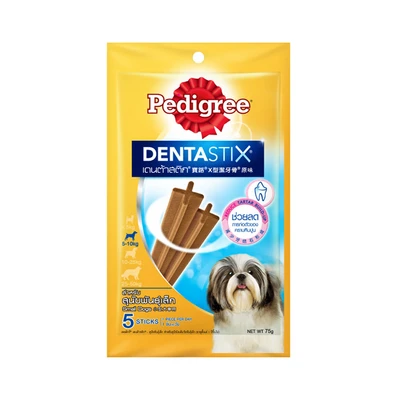 Gambar Pedigree Denta Stix Camilan Anjing Adult Small Original 5 pcs