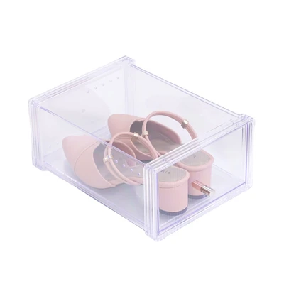 Gambar Boxbox Kotak Sepatu Sorong Transparan
