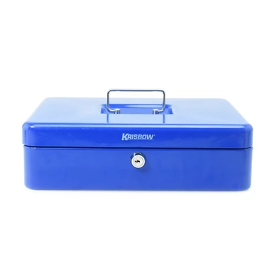 Gambar Krisbow 12  Inci Cash Box Ts0010 - Biru