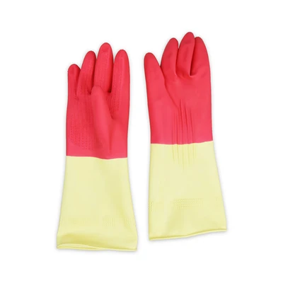 Gambar Young Young Sarung Tangan Karet Dual Warna 21.5 cm