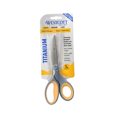 Gambar Westcott Gunting 7 Inch - Abu-Abu/Oranye
