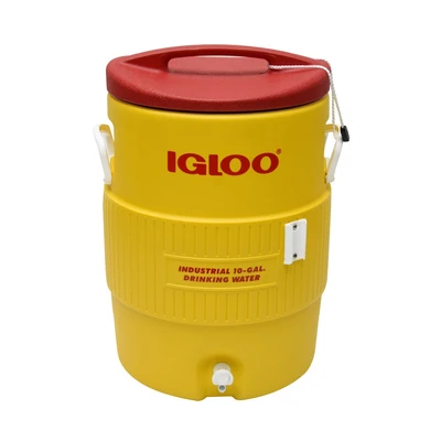 Gambar Igloo Dispenser Minuman Plastik Industrial Cooler 37 Liter - Kuning