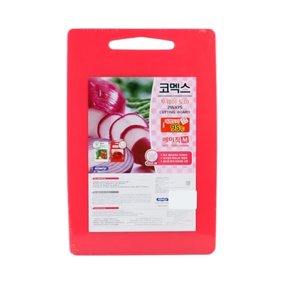 Gambar Komax Talenan Plastik Basic 36x24 cm - Merah