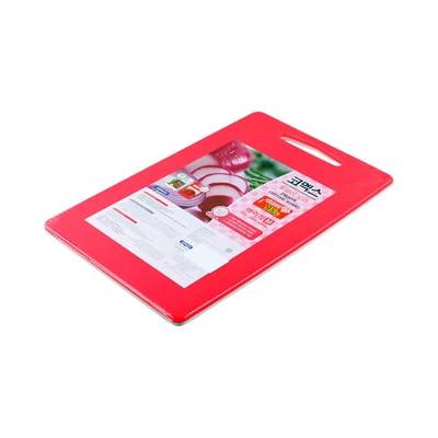 Gambar Komax Talenan Plastik Basic 36x24 cm - Merah
